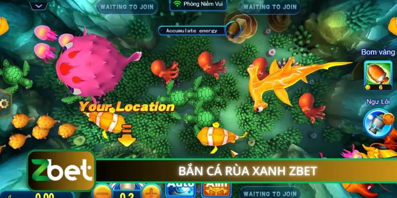 Bắn Cá Rùa Xanh ZBET