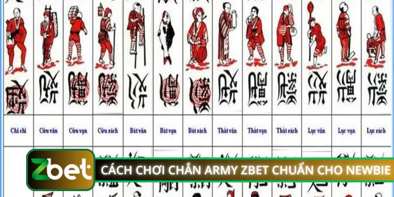 Cách chơi chắn army ZBET chuẩn cho newbie