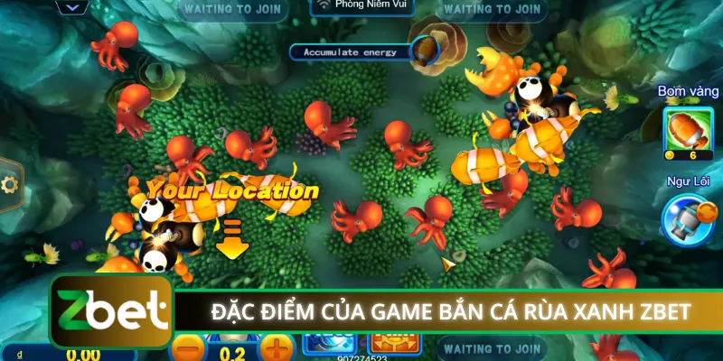 Đặc điểm nổi bật của game bắn cá rùa xanh ZBET