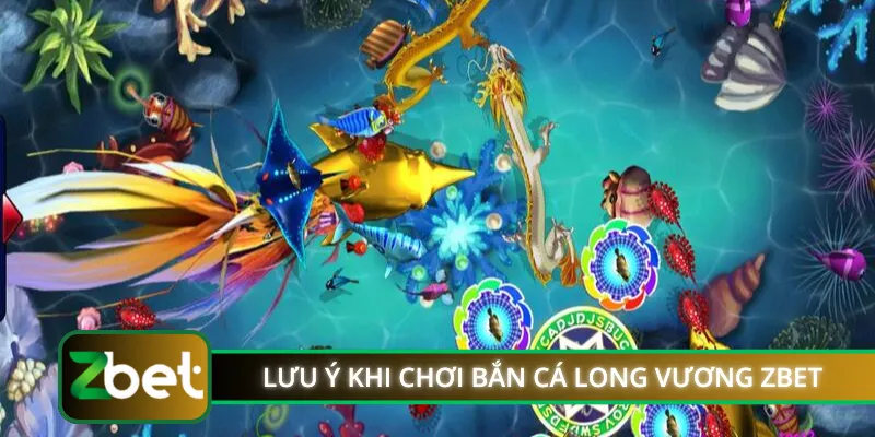 Lưu ý cần nhớ khi chơi bắn cá Long Vương ZBET 
